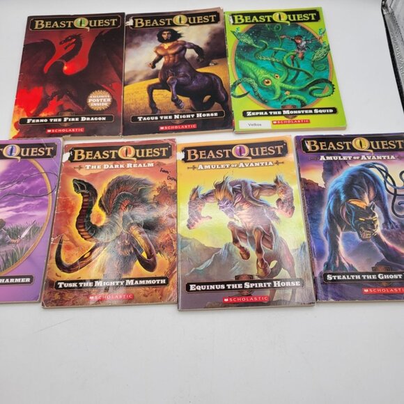 BEASTQUEST Books Adam Blade Lot of 7 Chapter Books - BK119 - Picture 1 of 12